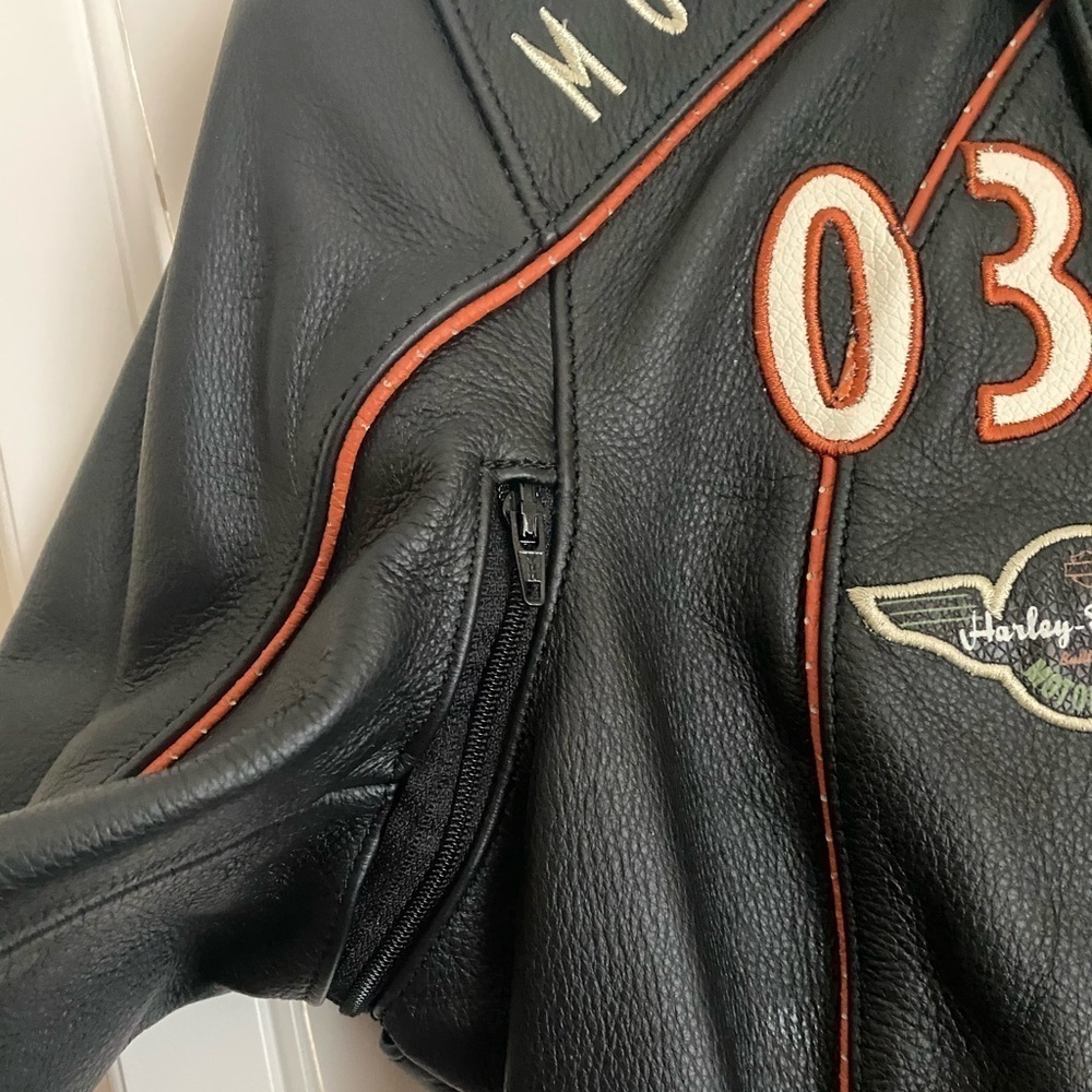 Harley Davidson Women’s Leather Jacket Medium NWT - Picture 5 of 13